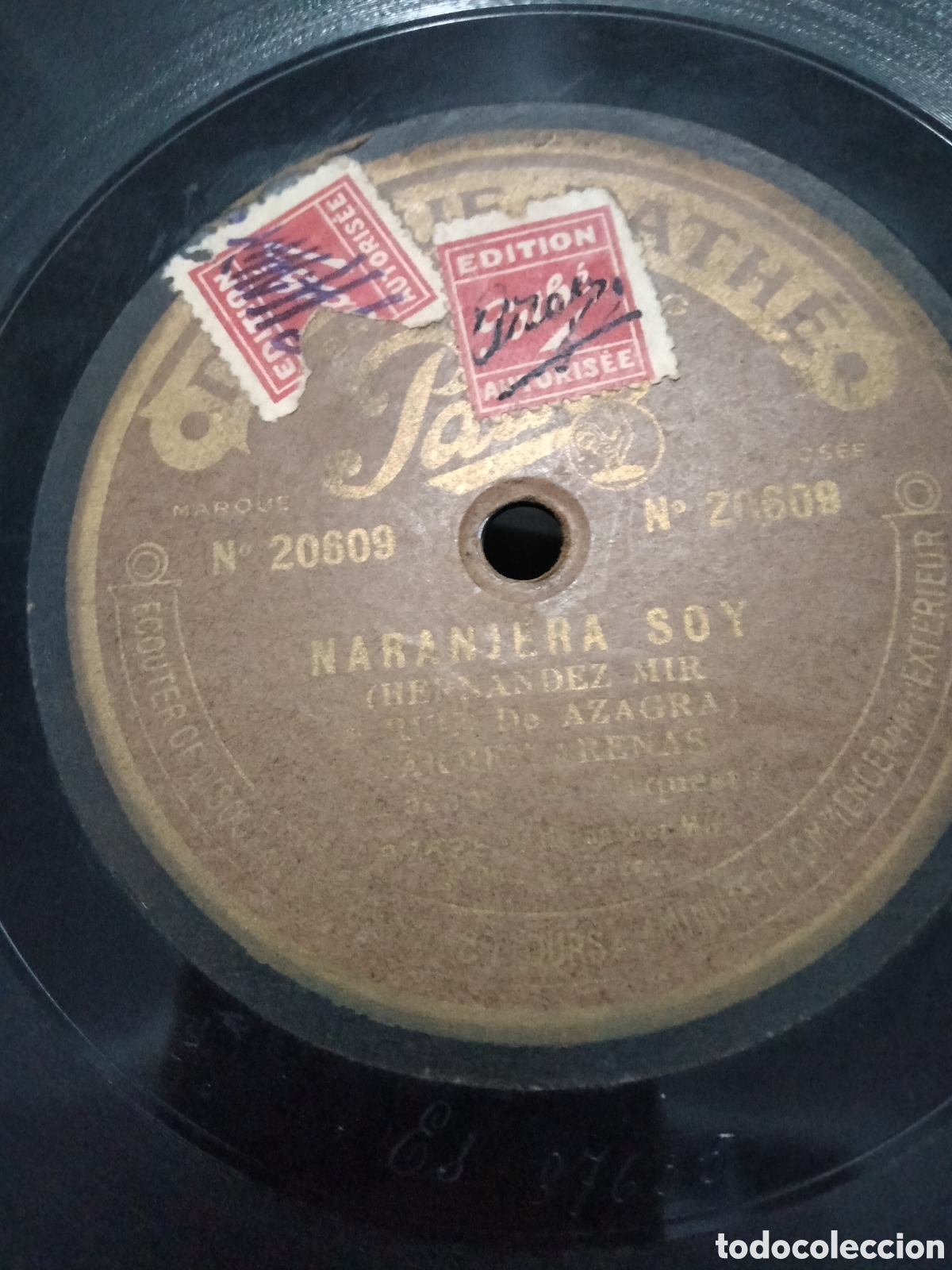 Discos de pizarra: Disco Pizarra Carmen Arenas - Foto 3