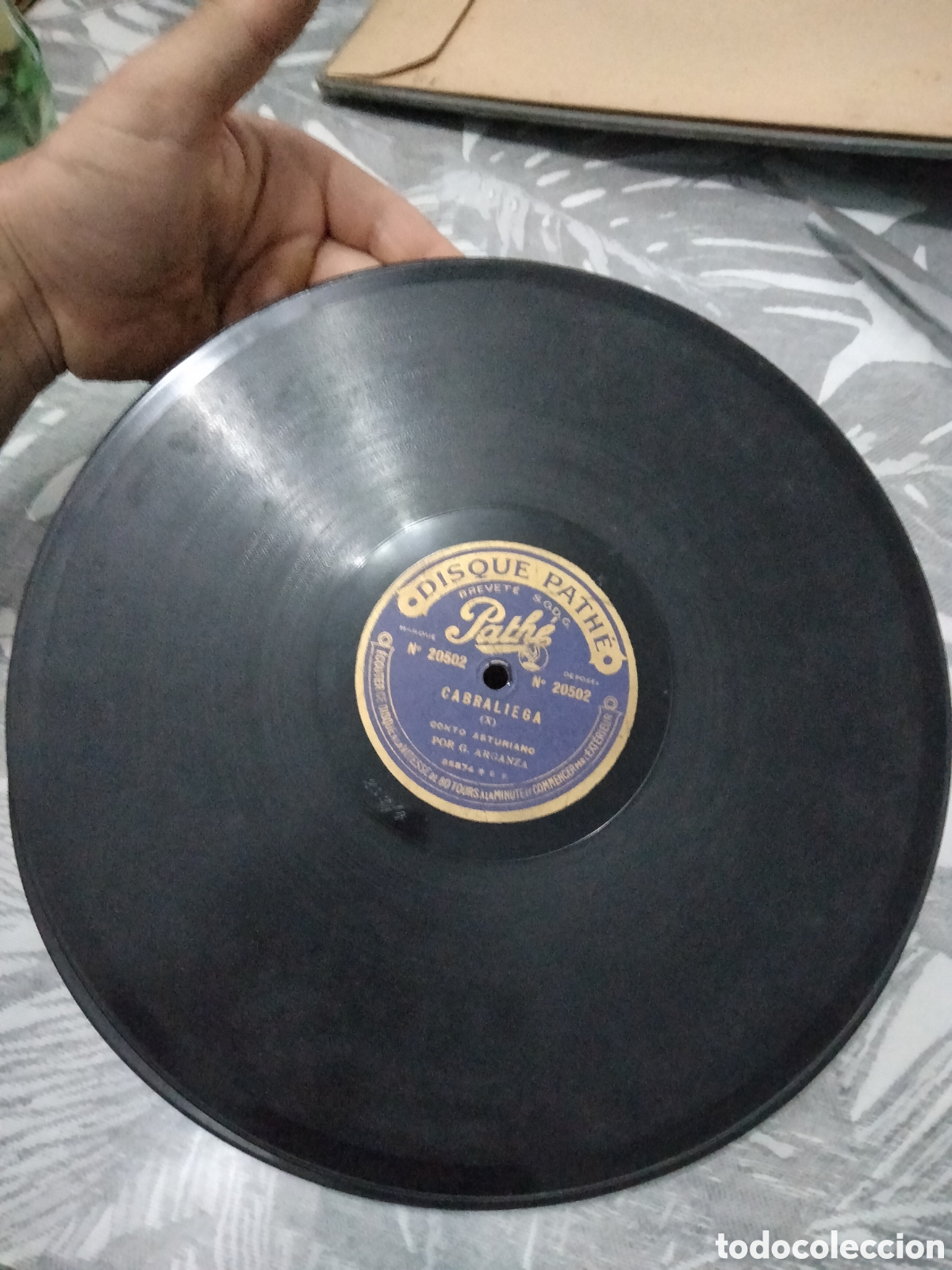 Discos de pizarra: Pizarra Canto Asturiano G. Arganza - Foto 2