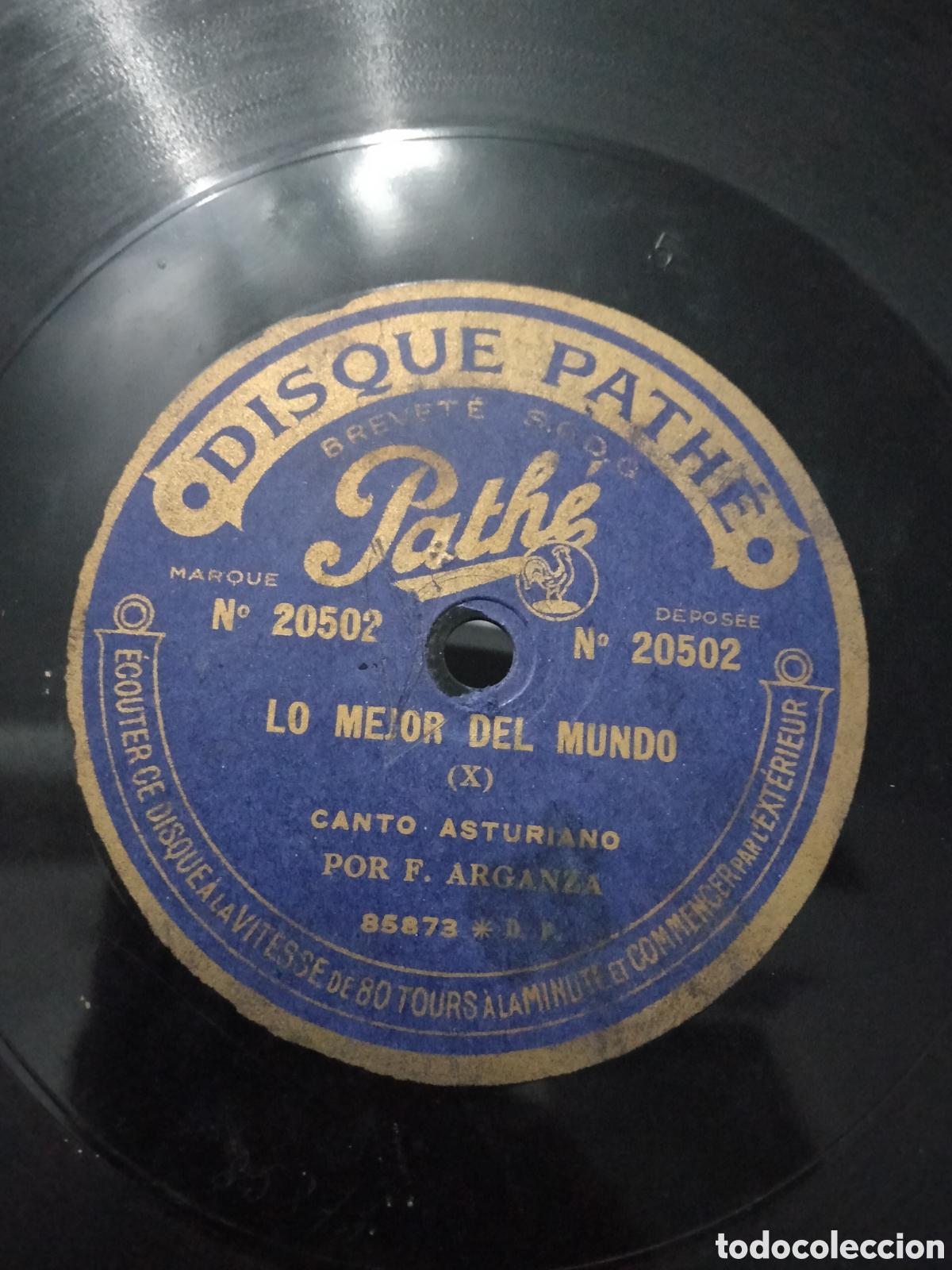 Discos de pizarra: Pizarra Canto Asturiano G. Arganza - Foto 3