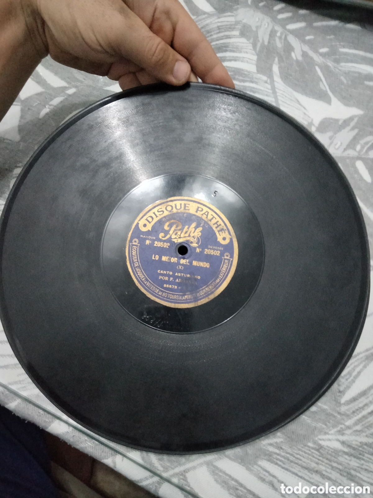 Discos de pizarra: Pizarra Canto Asturiano G. Arganza - Foto 4