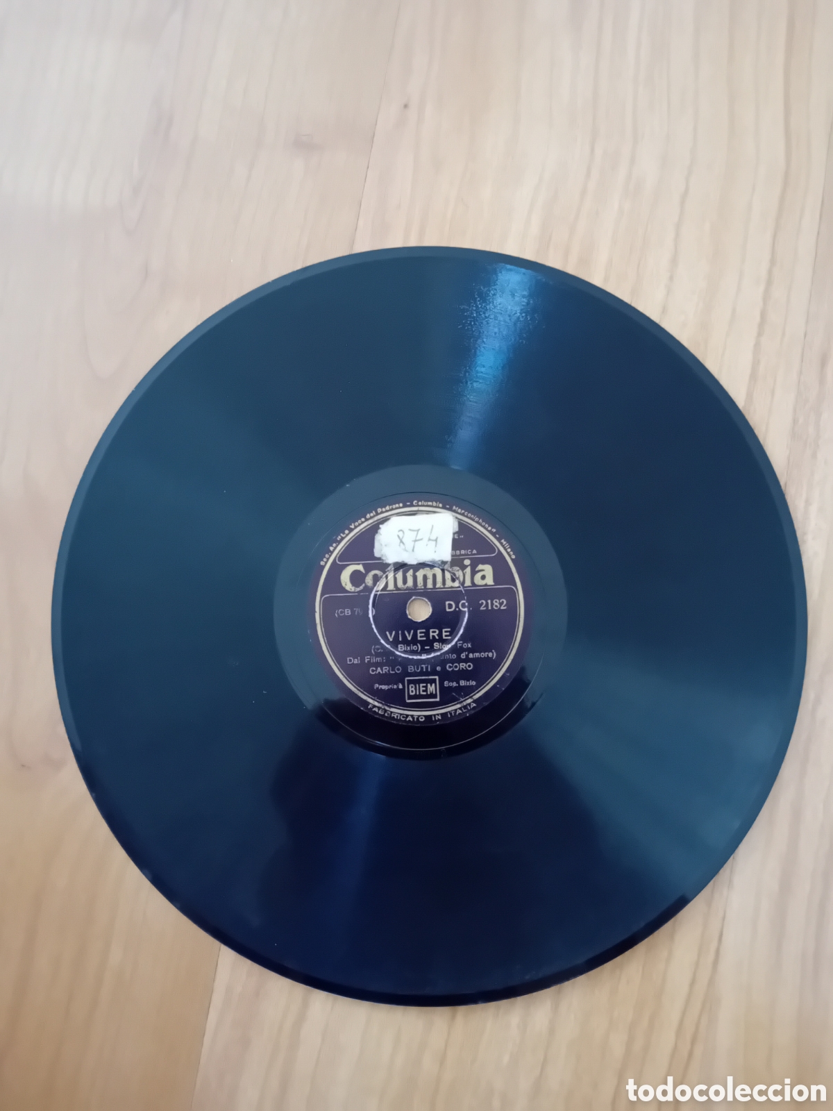 Discos de pizarra: CARLO BUTI. TORNA PICCINA. VIVIRE - Foto 1