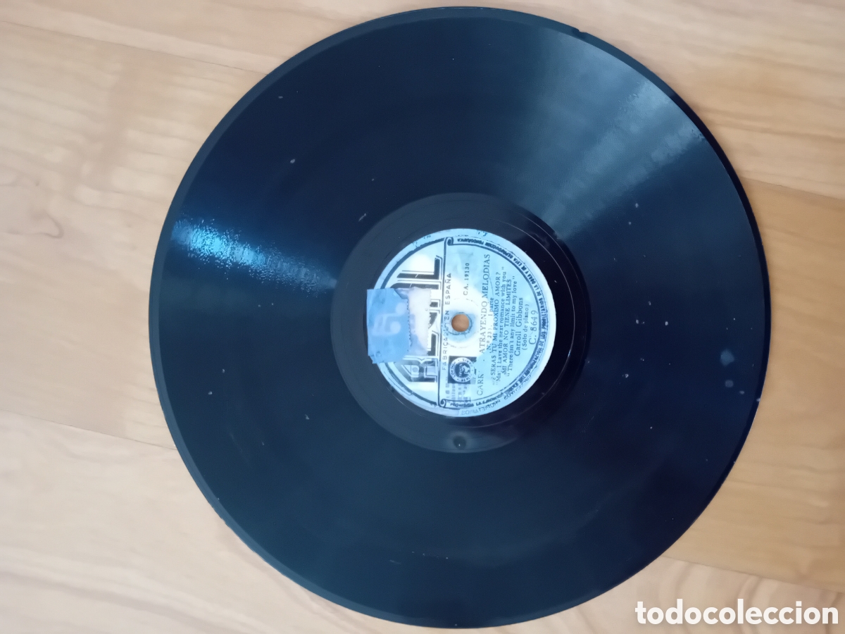 Discos de pizarra: CARROLL GIBBONS. CARROLL ATRAYENDO MELODIAS. - Foto 3