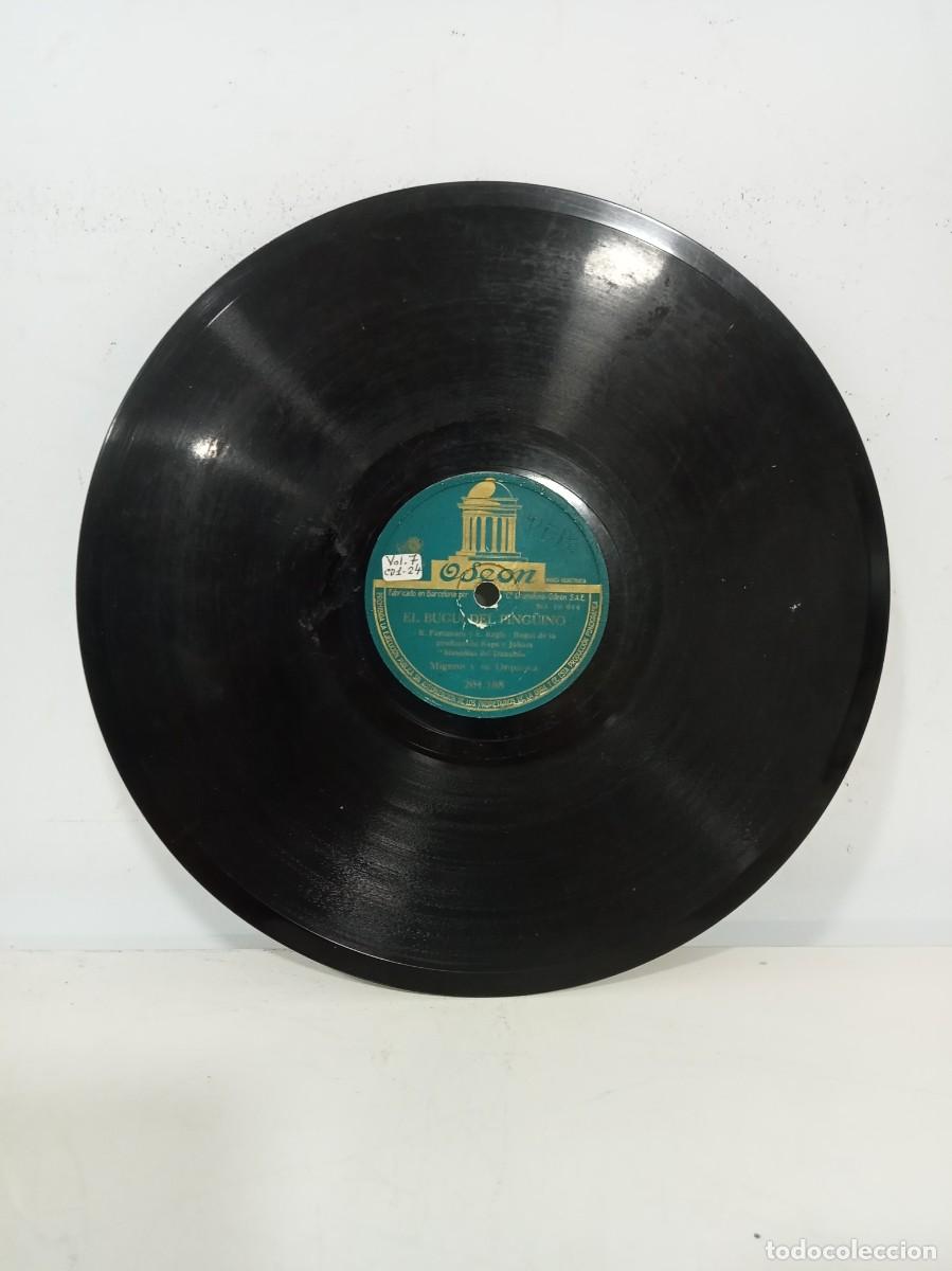 Discos de pizarra: MIGNON Y ORQUESTA - EL BUGUI DEL PINGUINO / ERES LA CANCI&Oacute;N - Foto 1