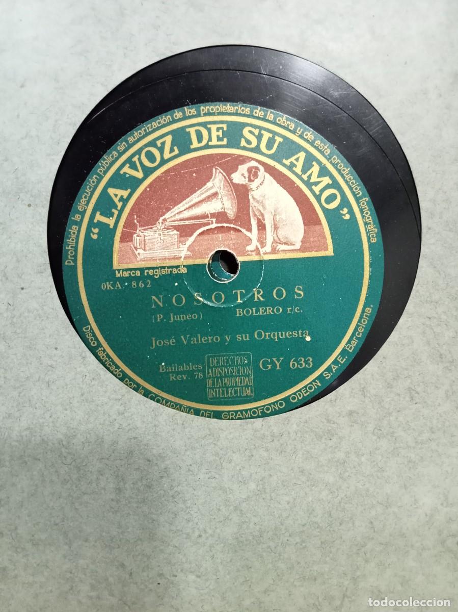 Discos de pizarra: ALBUM CON 10 DISCOS DE JOS&Eacute; VALERO. - Foto 2