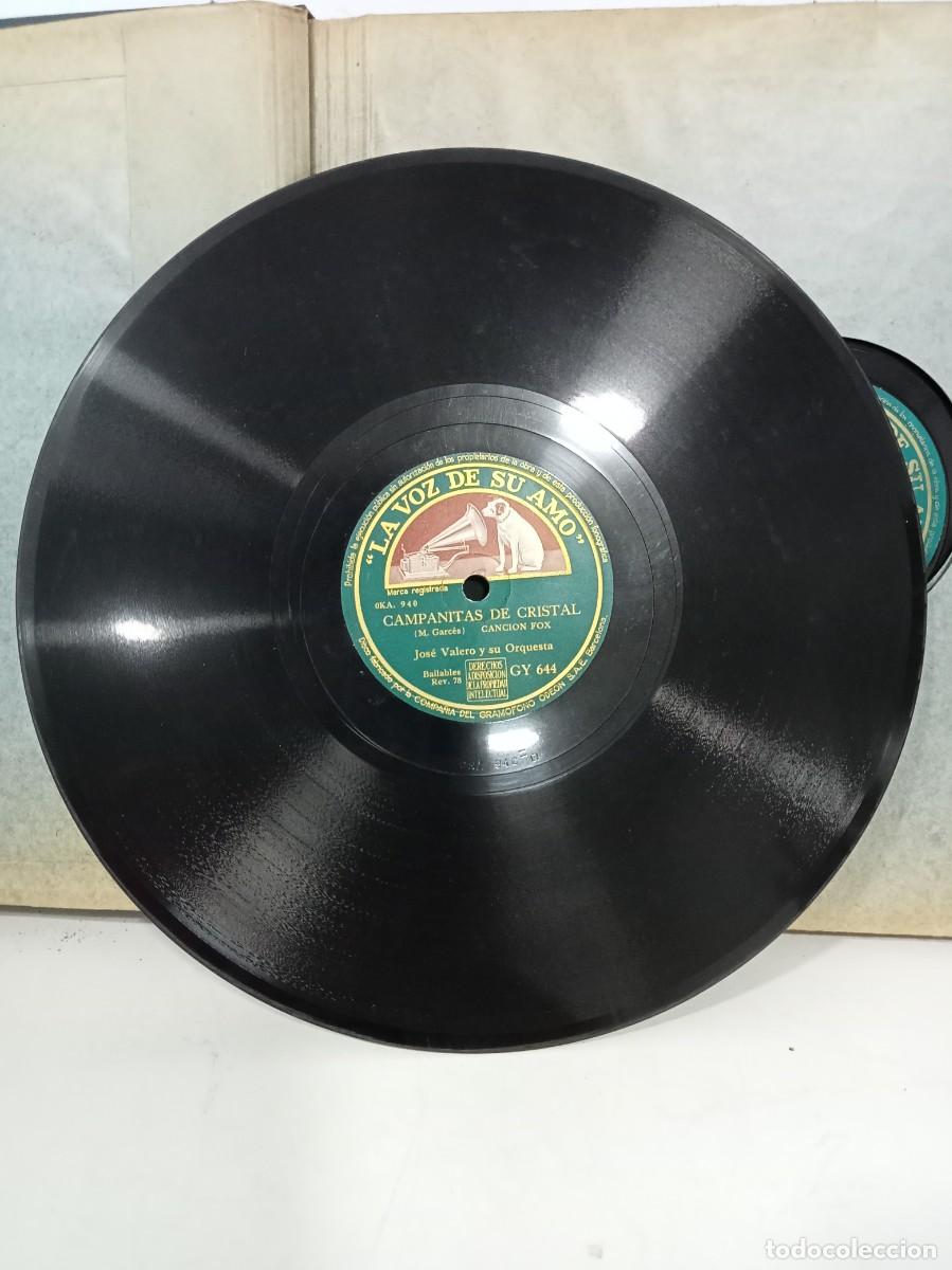 Discos de pizarra: ALBUM CON 10 DISCOS DE JOS&Eacute; VALERO. - Foto 7