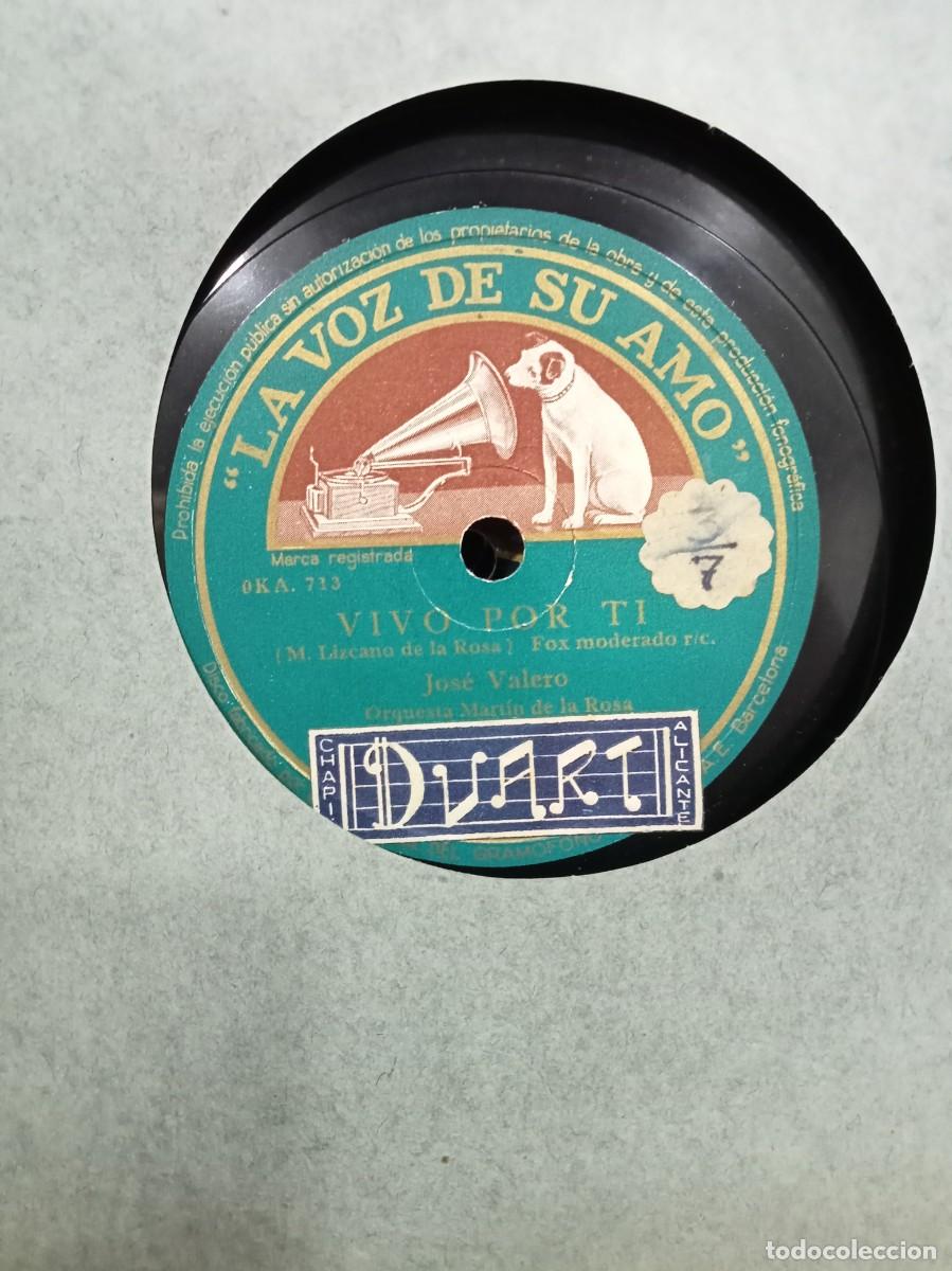 Discos de pizarra: ALBUM CON 10 DISCOS DE JOS&Eacute; VALERO. - Foto 8
