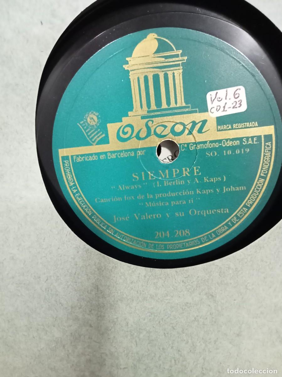 Discos de pizarra: ALBUM CON 10 DISCOS DE JOS&Eacute; VALERO. - Foto 12
