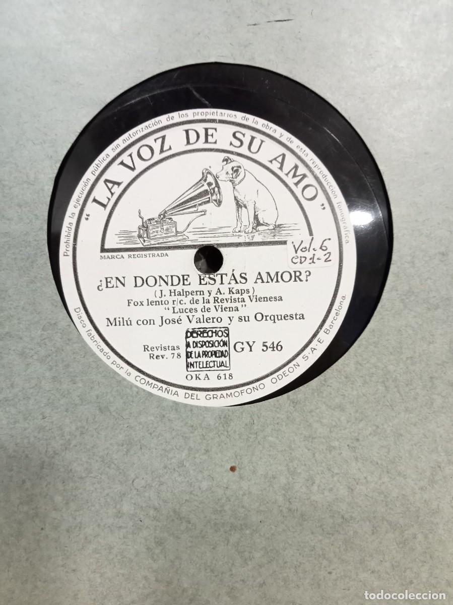 Discos de pizarra: ALBUM CON 10 DISCOS DE JOS&Eacute; VALERO. - Foto 13