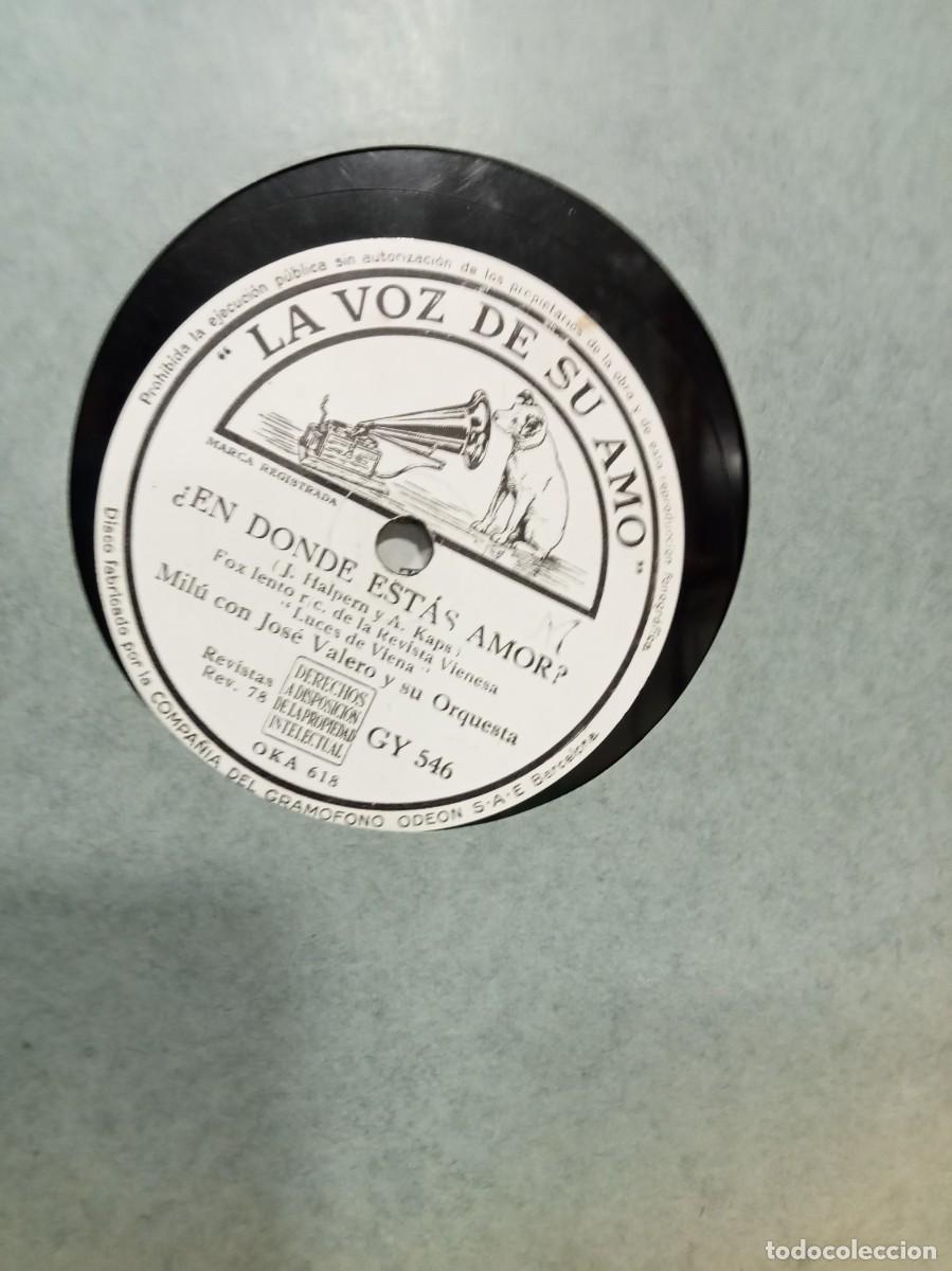 Discos de pizarra: ALBUM CON 10 DISCOS DE JOS&Eacute; VALERO. - Foto 21