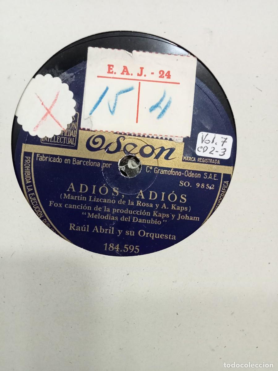 Discos de pizarra: ALBUM DE 13 DISCOS DE RAUL ABRIL - Foto 4