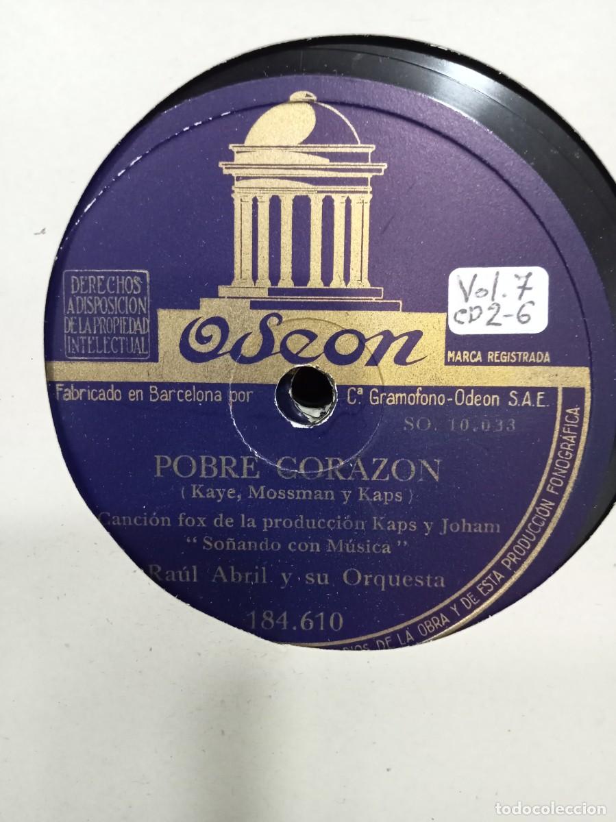 Discos de pizarra: ALBUM DE 13 DISCOS DE RAUL ABRIL - Foto 10