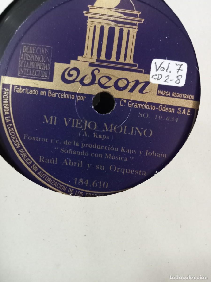 Discos de pizarra: ALBUM DE 13 DISCOS DE RAUL ABRIL - Foto 11