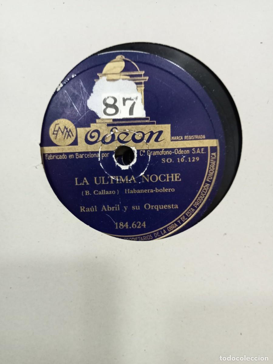 Discos de pizarra: ALBUM DE 13 DISCOS DE RAUL ABRIL - Foto 16