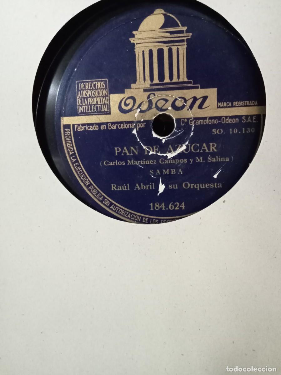 Discos de pizarra: ALBUM DE 13 DISCOS DE RAUL ABRIL - Foto 17