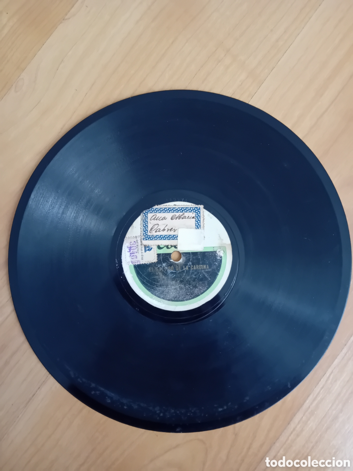 Discos de pizarra: ELS MONTGRINS. AUCELLADA. SALTIRO DE LA CARDINA - Foto 3
