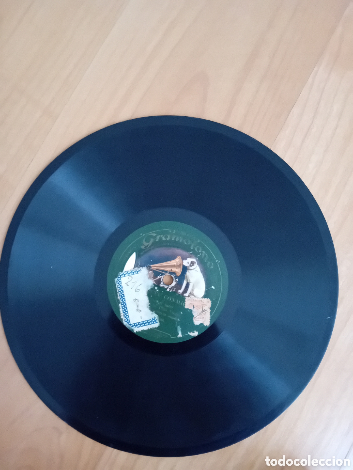 Discos de pizarra: PILAR ALONSO. SUBPICAROS OJOS. VENTE CONMIGO - Foto 4