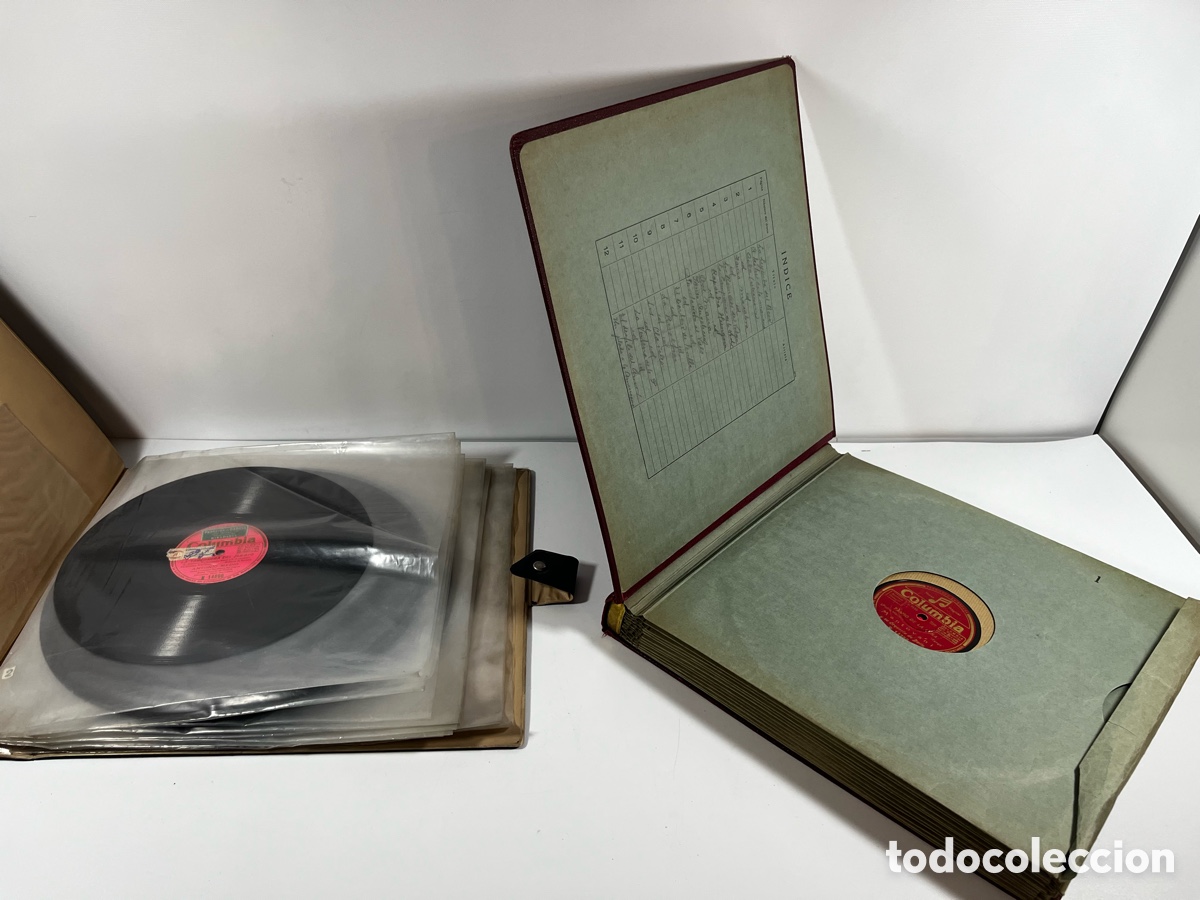 Discos de pizarra: Lote 20 discos de pizarra para gram&oacute;fono - Foto 2