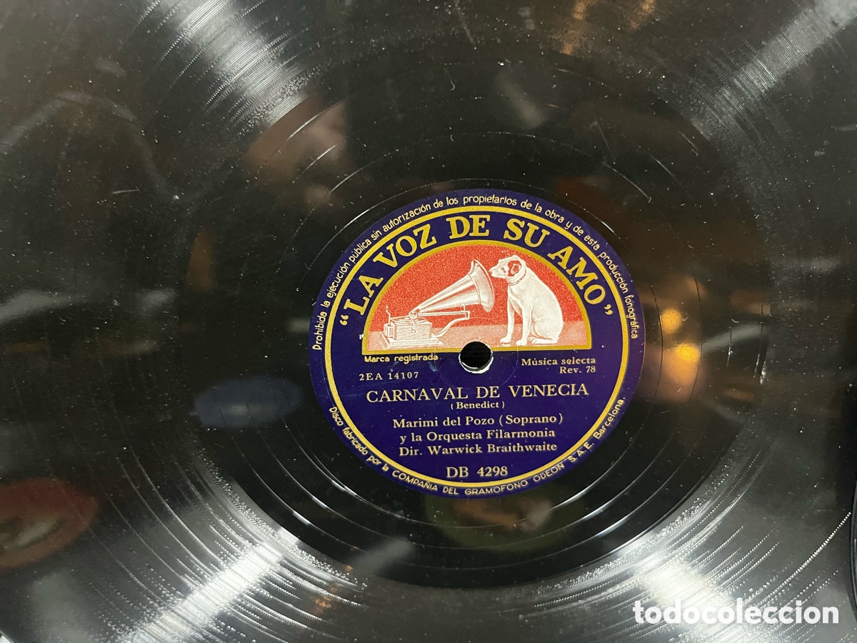 Discos de pizarra: Lote 20 discos de pizarra para gram&oacute;fono - Foto 5