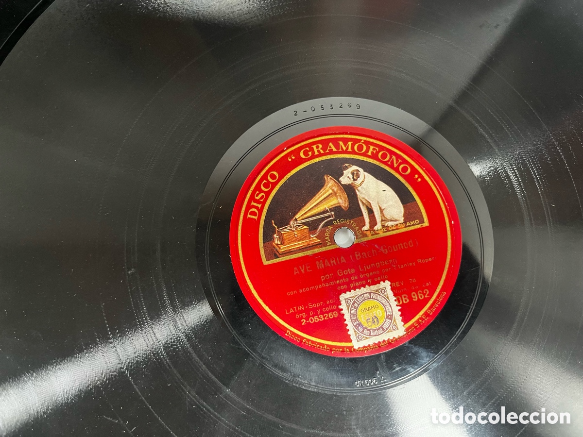 Discos de pizarra: Lote 20 discos de pizarra para gram&oacute;fono - Foto 14