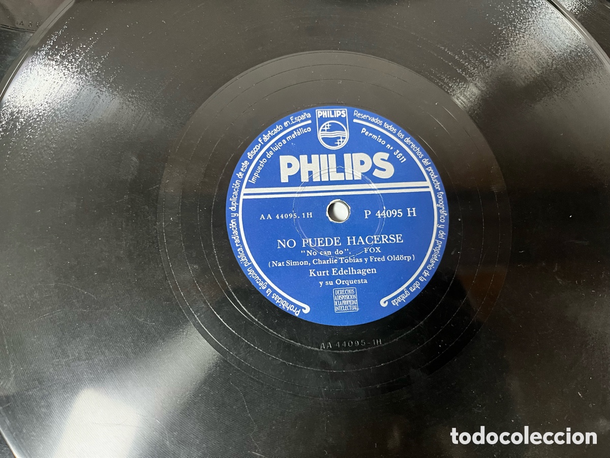 Discos de pizarra: Lote 20 discos de pizarra para gram&oacute;fono - Foto 15