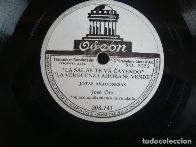Discos de pizarra: JOTAS ARAGONESAS DE JOSE OTO - Foto 3