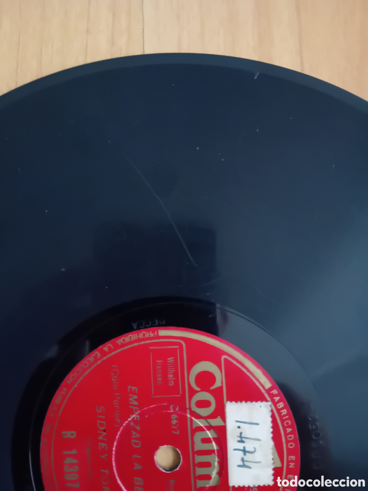 Discos de pizarra: SIDNEY TORCH. EMPEZAD LA BEGUINE. LA BRISA Y YO - Foto 5