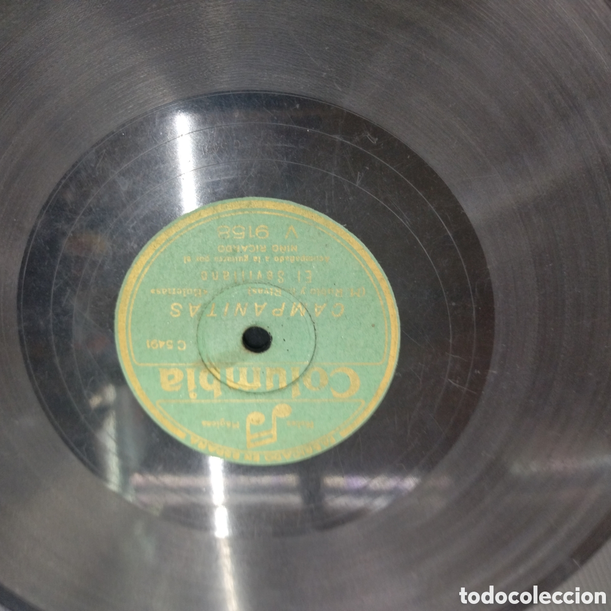 Discos de pizarra: DISCO PIZARRA CAMPANITAS EL SEVILLANO - Foto 2