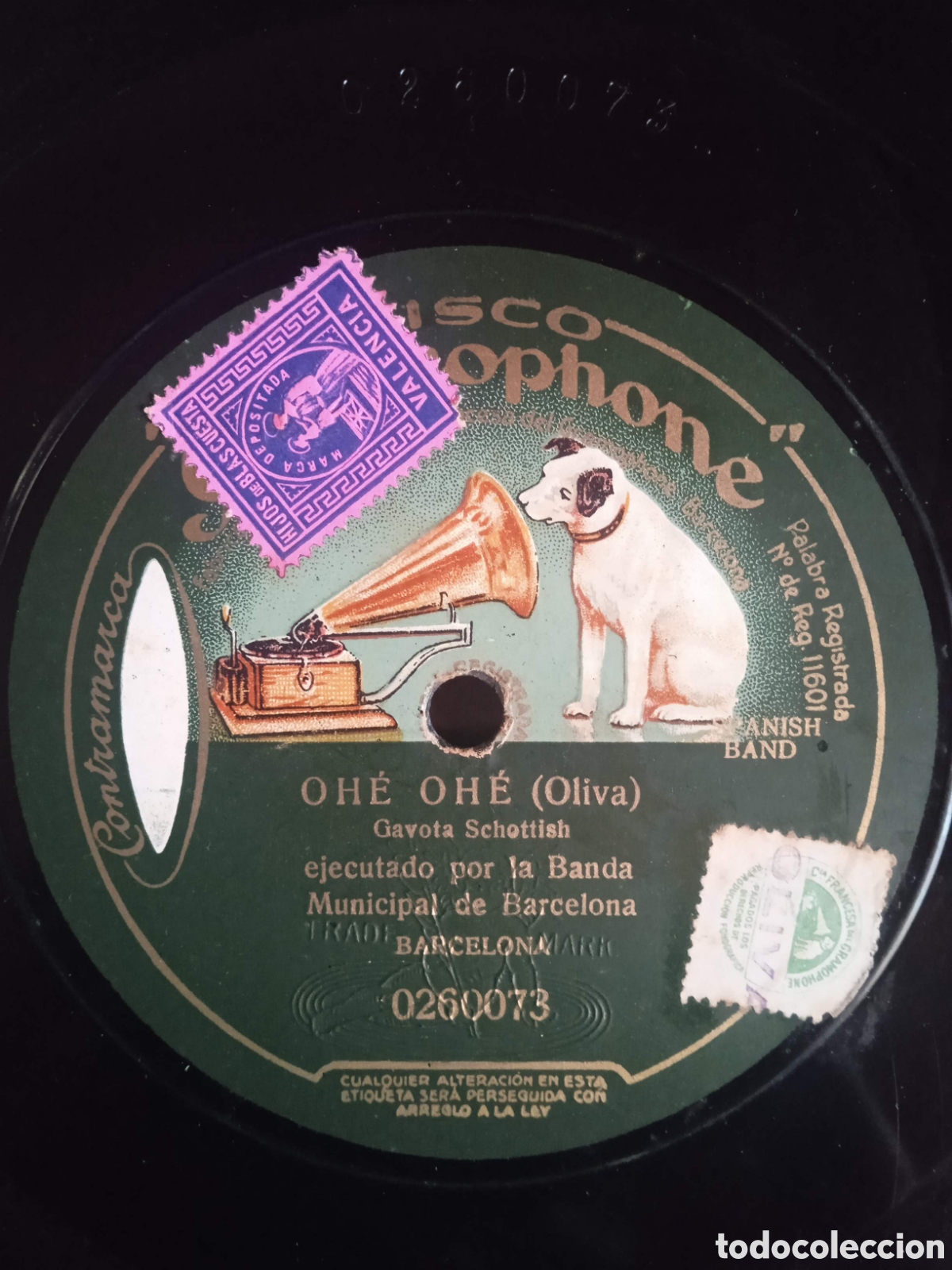 Discos de pizarra: Lote de 14 discos de gram&oacute;fono. - Foto 2