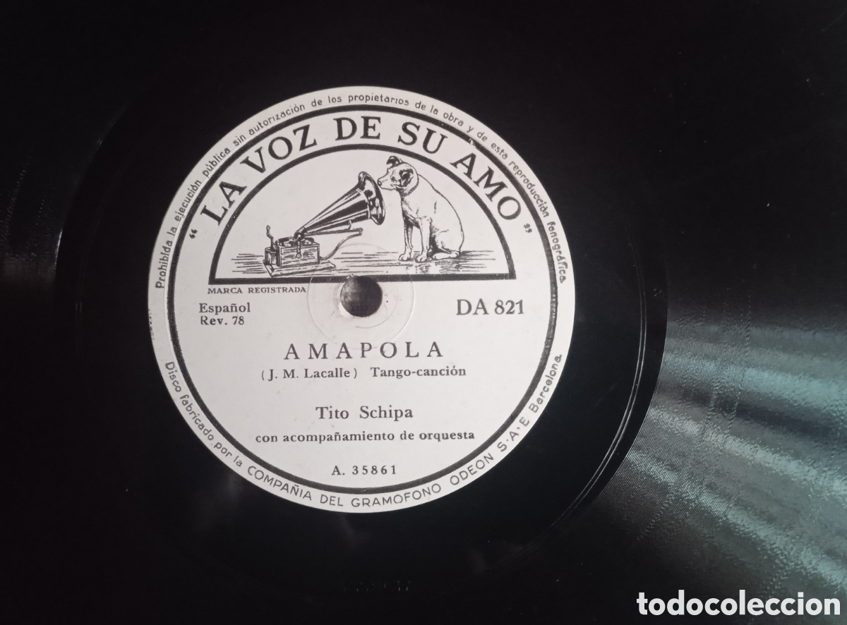 Discos de pizarra: Lote de 14 discos de gram&oacute;fono. - Foto 15