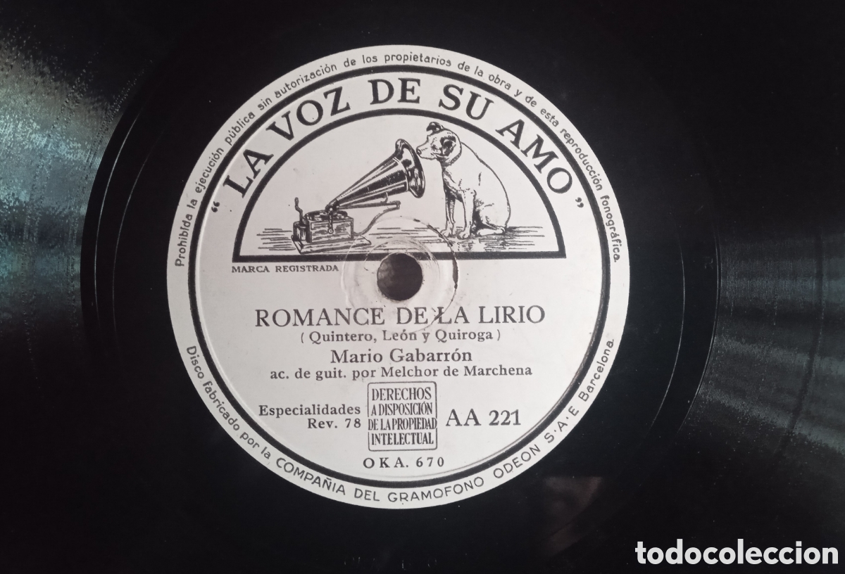 Discos de pizarra: Lote de 14 discos de gram&oacute;fono. - Foto 18