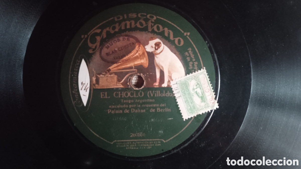 Discos de pizarra: Lote de 14 discos de gram&oacute;fono. - Foto 27