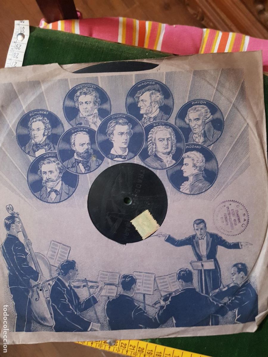 Discos de pizarra: OTELLO (VERDI) ORQUESTA CARLO SABINO - Foto 2