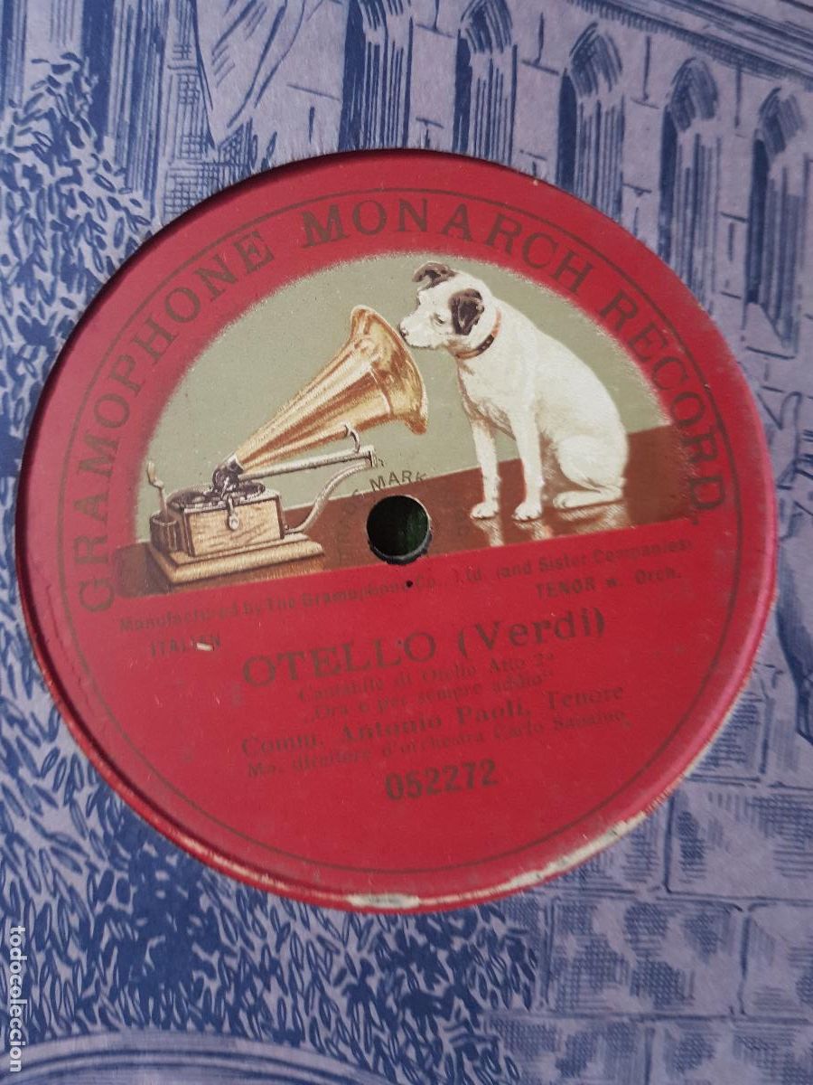 Discos de pizarra: OTELLO (VERDI) ORQUESTA CARLO SABINO - Foto 5