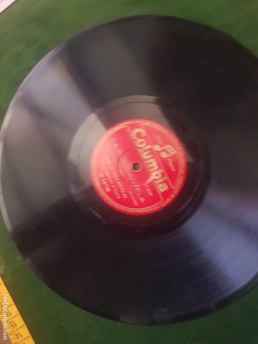 Discos de pizarra: LA RUMBABELA-CHELO VILLARREAL - Foto 2