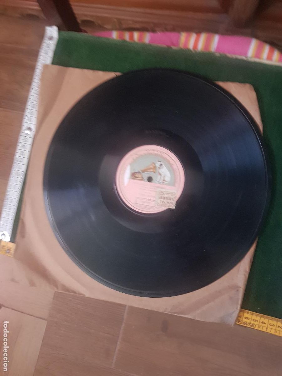 Discos de pizarra: PLAGLIACCI (LEONCAVALLO) TITTA RUFFO - Foto 2