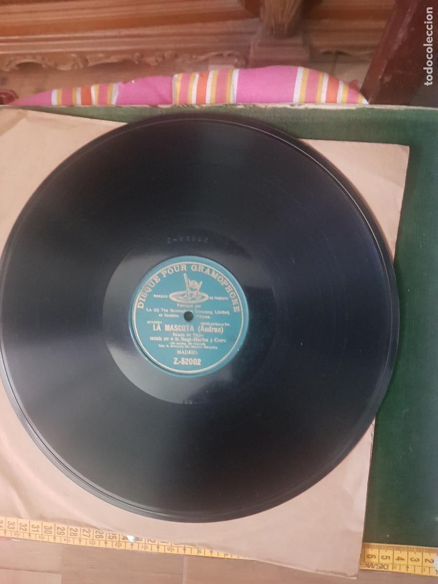 Discos de pizarra: LA MASCOTA (AUDRAN) LA BALADA DE PIPPO - Foto 2