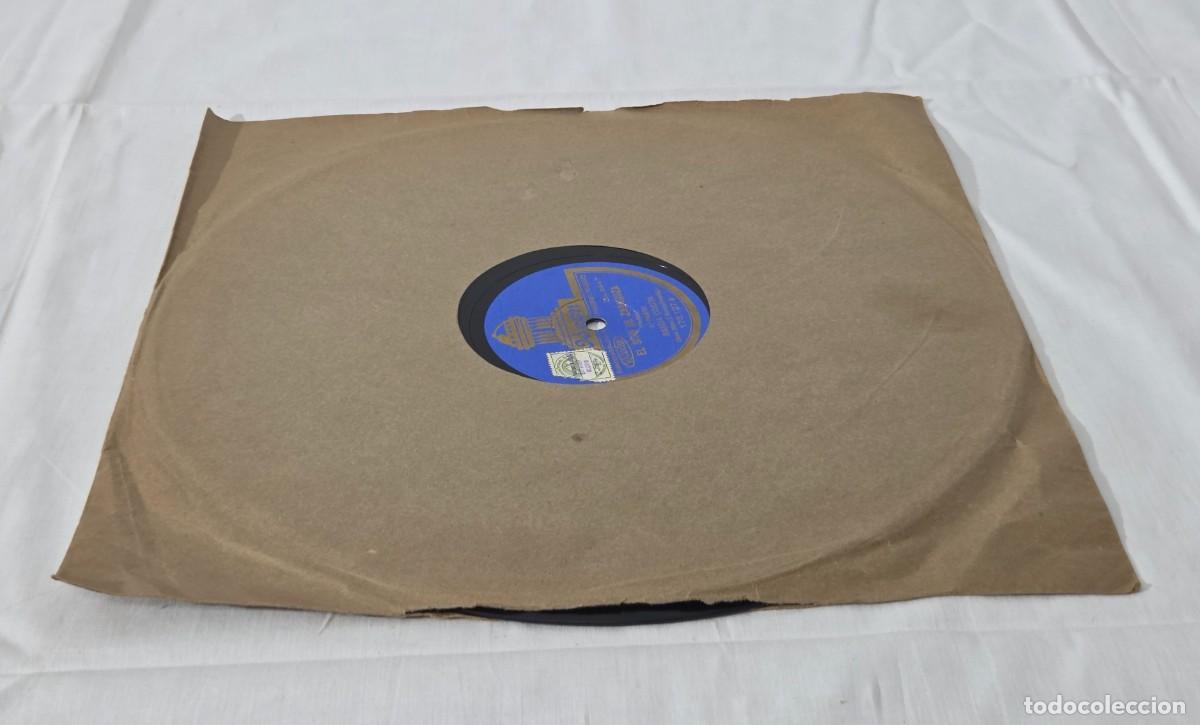 Discos de pizarra: Disco de pizarra Banda Ode&oacute;n, El sitio de zaragoza - Foto 3