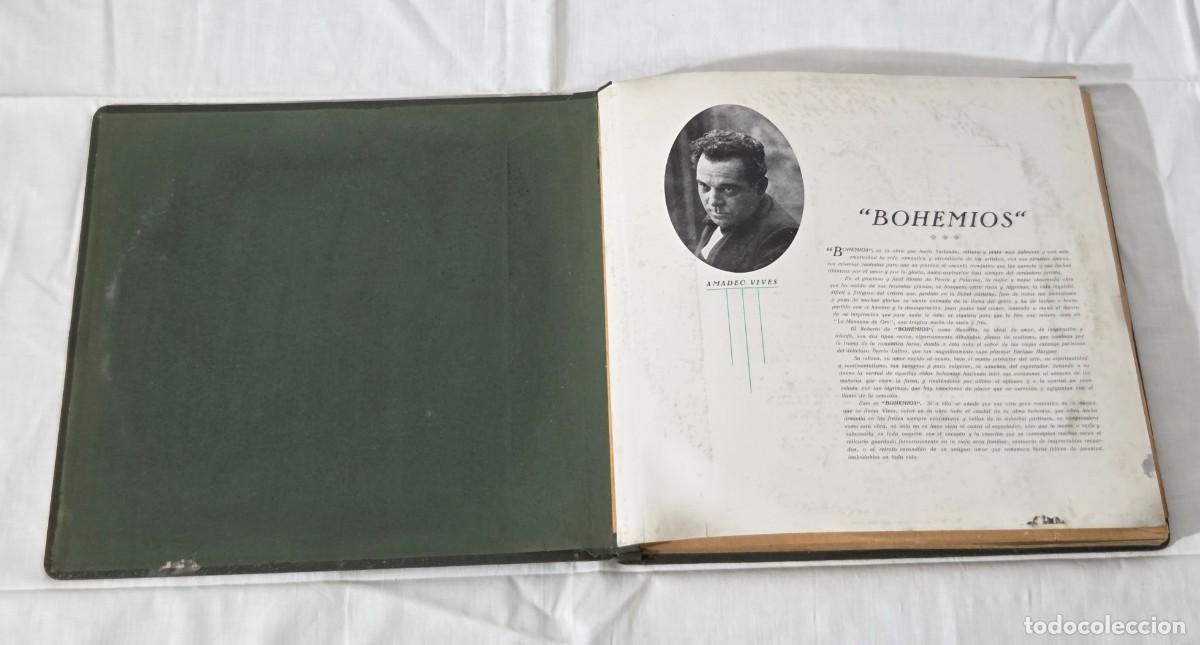 Discos de pizarra: 6 LPs de Pizarra, Amadeo Vives, Bohemios. - Foto 4