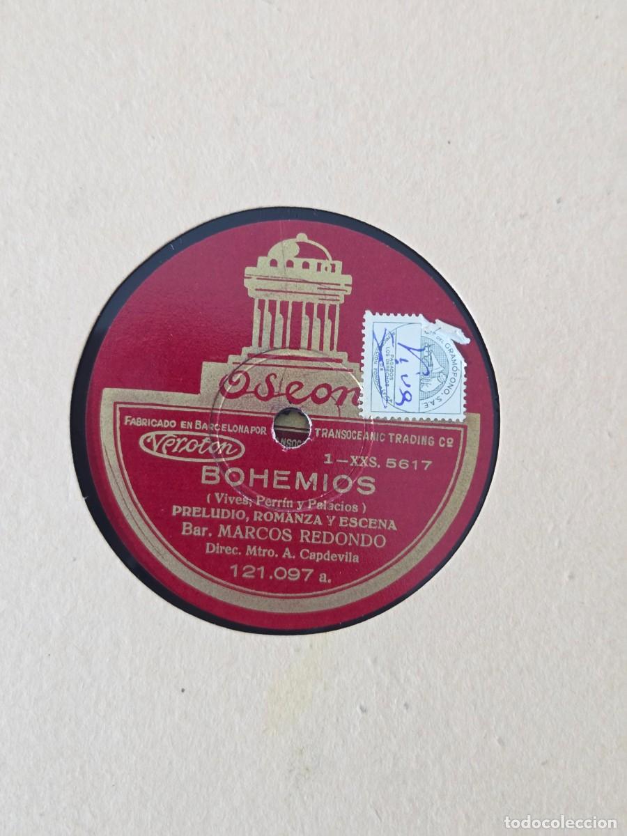 Discos de pizarra: 6 LPs de Pizarra, Amadeo Vives, Bohemios. - Foto 8