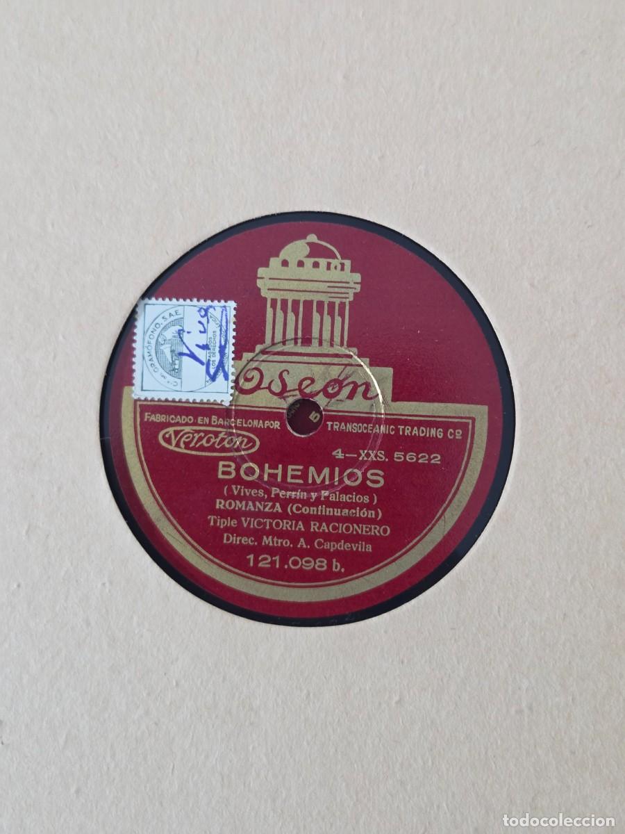 Discos de pizarra: 6 LPs de Pizarra, Amadeo Vives, Bohemios. - Foto 10