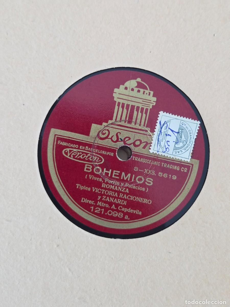 Discos de pizarra: 6 LPs de Pizarra, Amadeo Vives, Bohemios. - Foto 11
