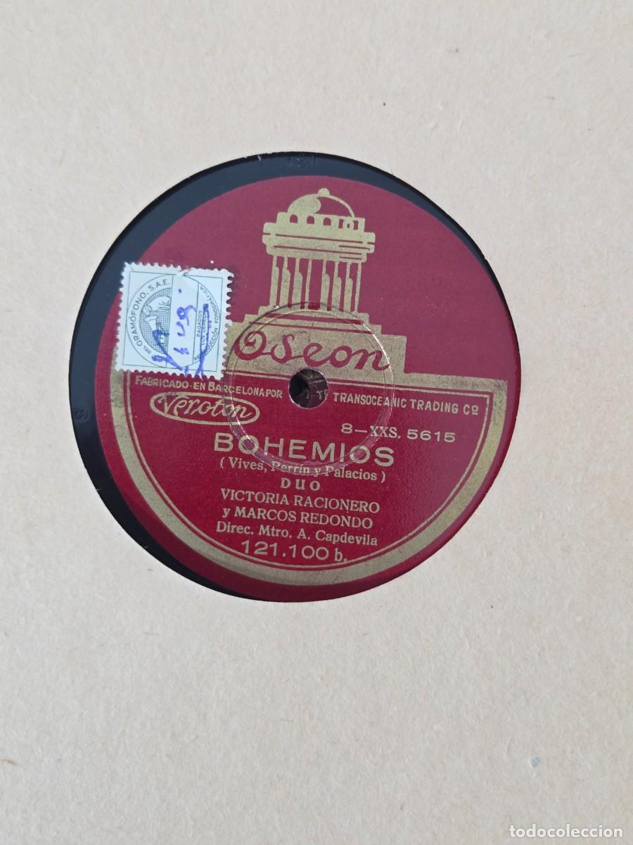 Discos de pizarra: 6 LPs de Pizarra, Amadeo Vives, Bohemios. - Foto 17