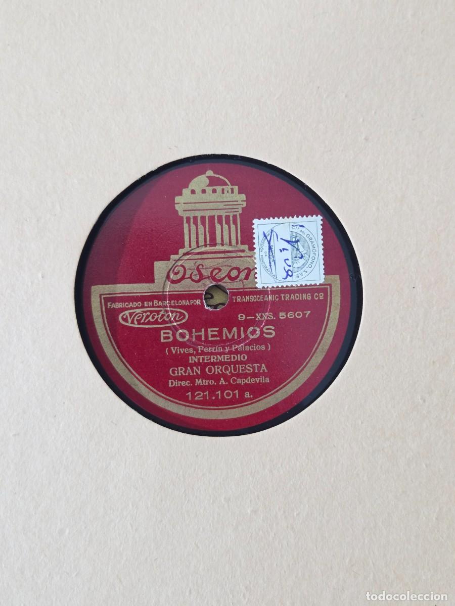 Discos de pizarra: 6 LPs de Pizarra, Amadeo Vives, Bohemios. - Foto 18