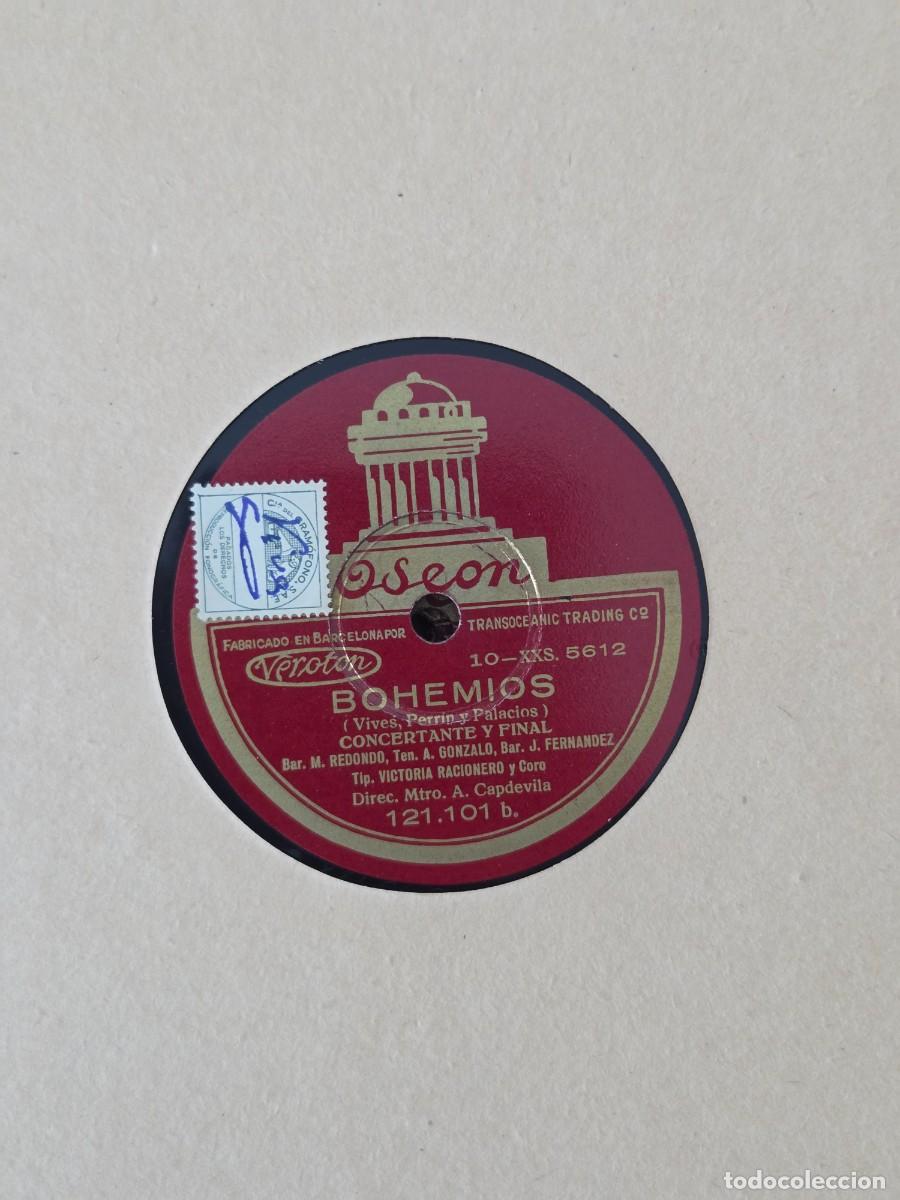 Discos de pizarra: 6 LPs de Pizarra, Amadeo Vives, Bohemios. - Foto 19