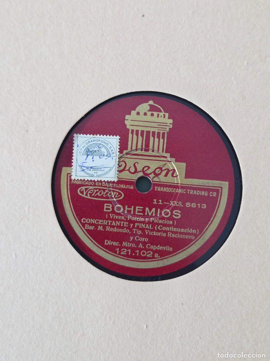 Discos de pizarra: 6 LPs de Pizarra, Amadeo Vives, Bohemios. - Foto 20