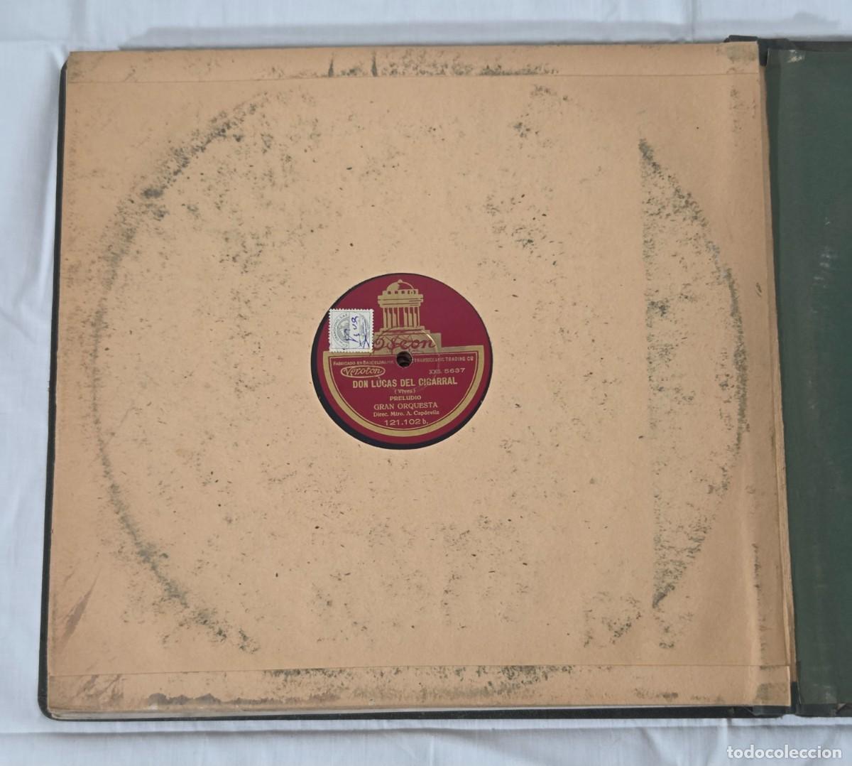 Discos de pizarra: 6 LPs de Pizarra, Amadeo Vives, Bohemios. - Foto 21