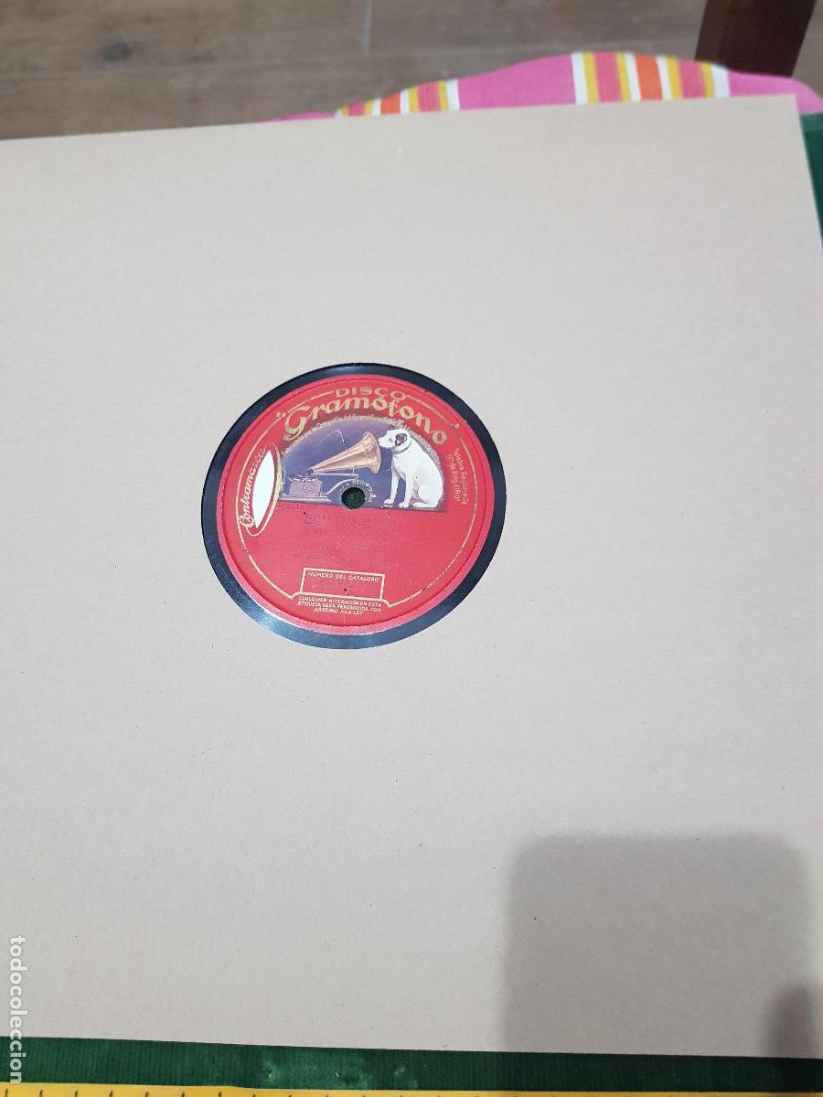 Discos de pizarra: DISCO DE PIZARRA,ERNANI VERDI - Foto 2