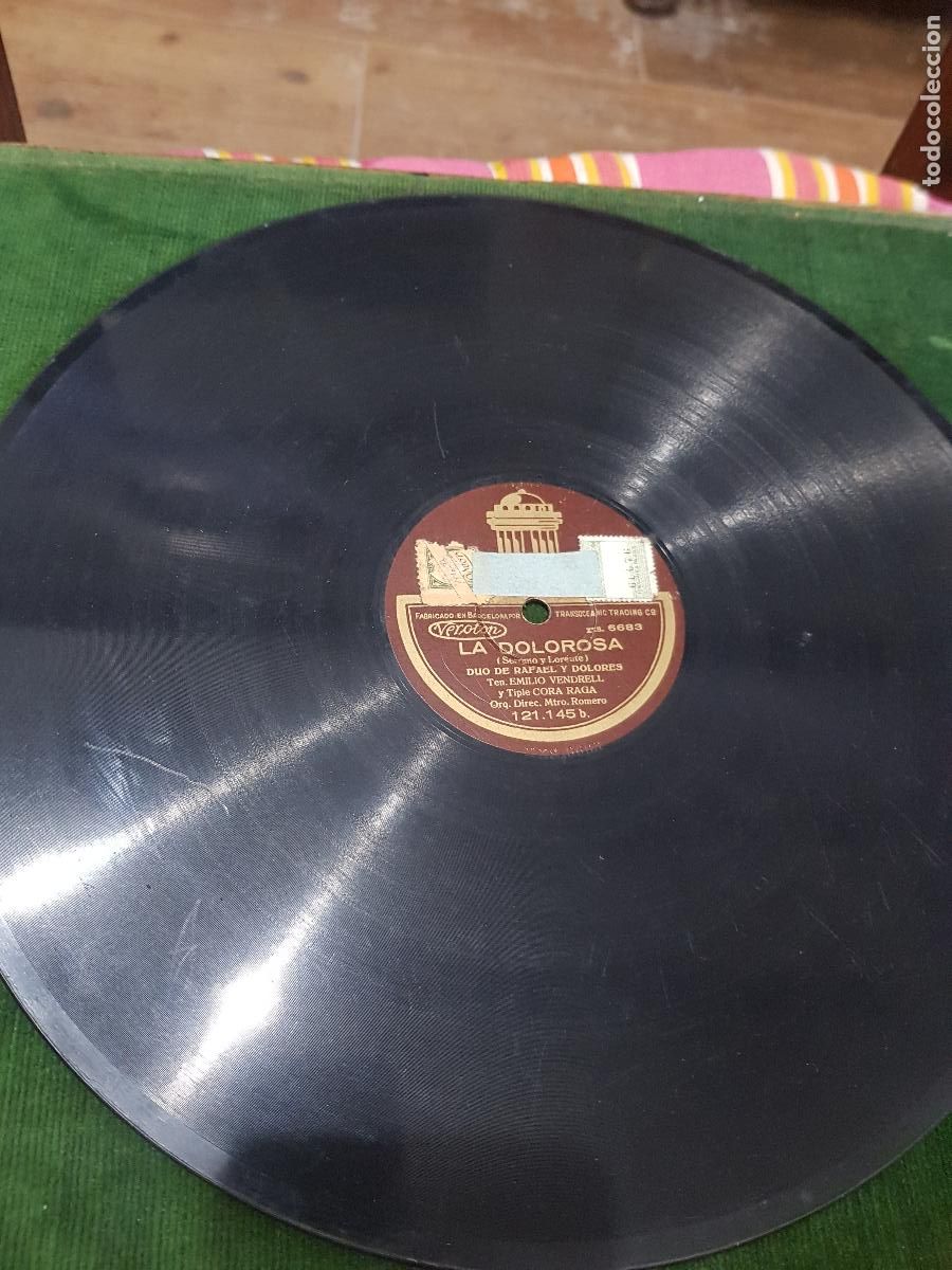 Discos de pizarra: DISCO DE PIZARRA,LA DOLOROSA - Foto 4