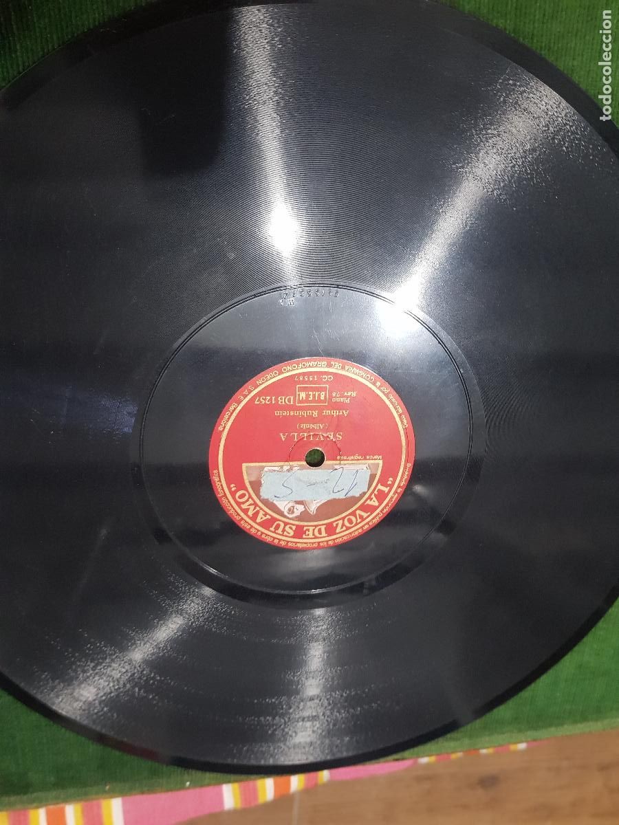 Discos de pizarra: DISCO DE PIZARRA,NAVARRA-SEVILLA - Foto 4