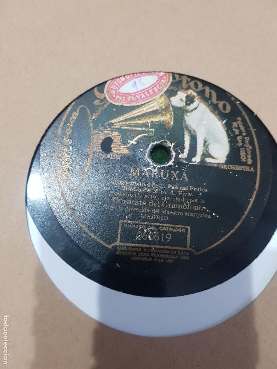 Discos de pizarra: DISCO DE PIZARRA,MARUXA - Foto 1